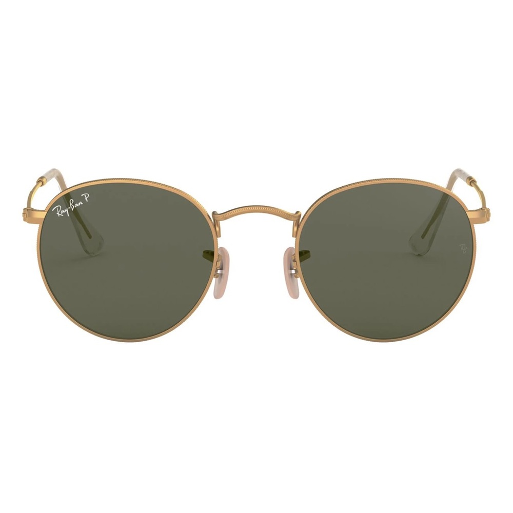 Ray-Ban 50mm Polarized Round Sunglasses